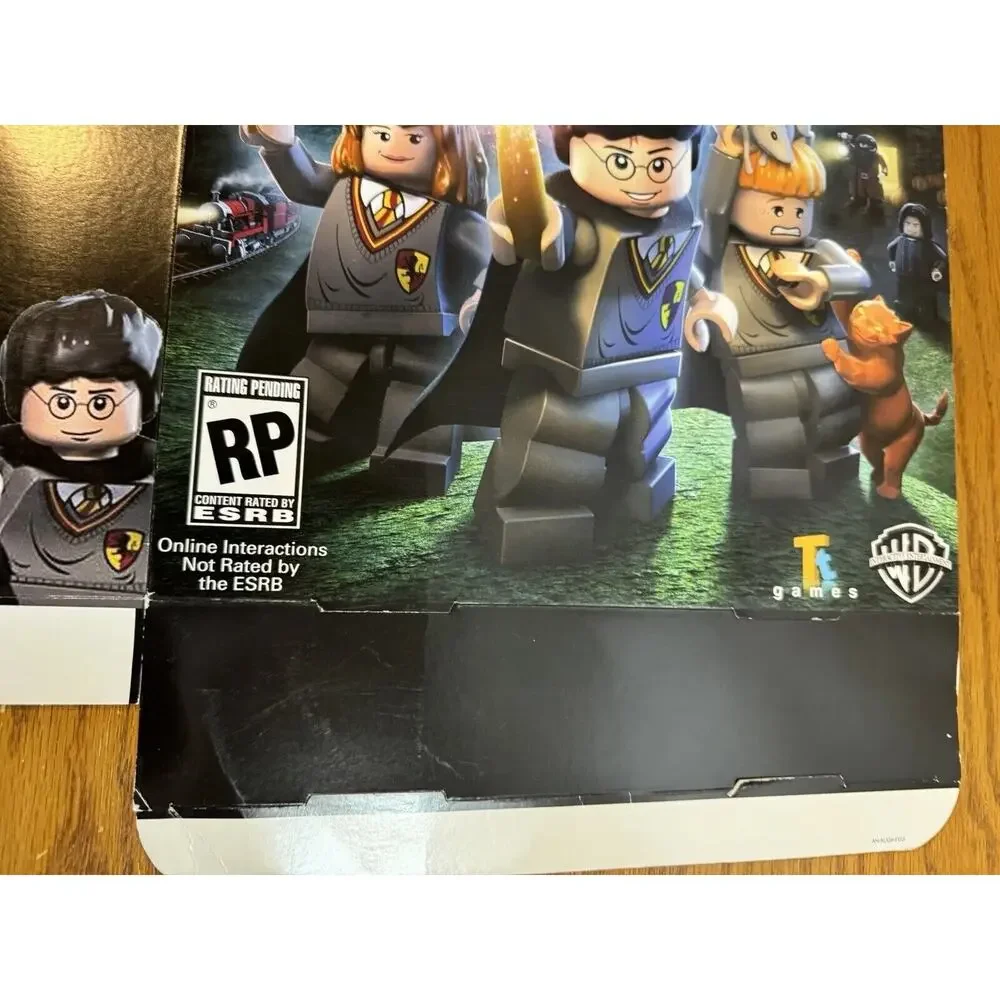 Lego And Xbox Harry Potter Promo Cardboard Box 24”x14”